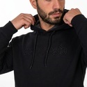 Zamnesia Bestickter Hoodie | Schwarz