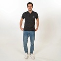 Poloshirt mit Zamnesia-Logo | Grau