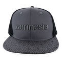 Zamnesia Snapback Cap Grau