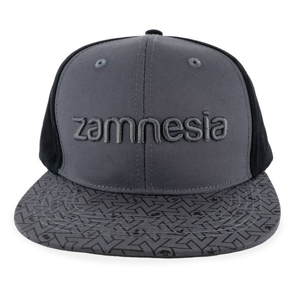 Zamnesia Snapback Cap Grau