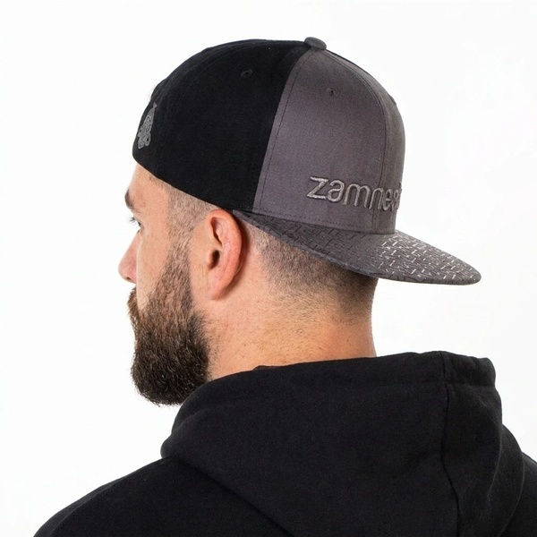 Zamnesia Snapback Cap Grau