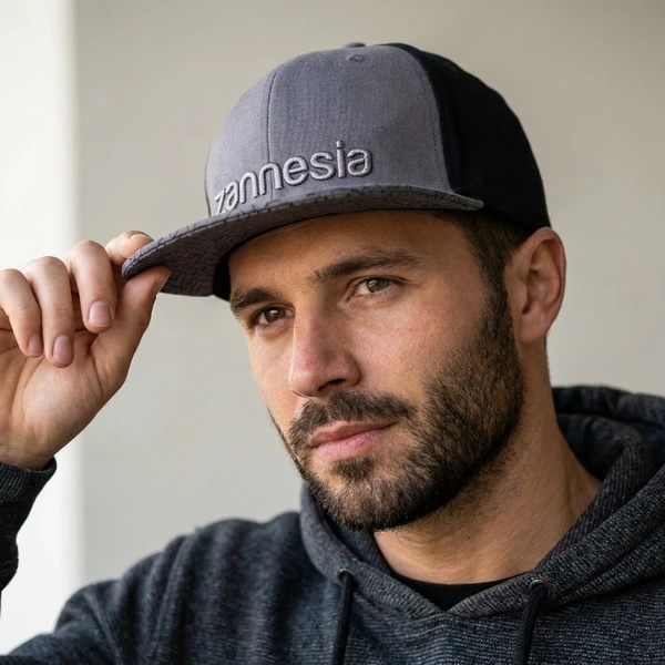 Zamnesia Snapback Cap Grau