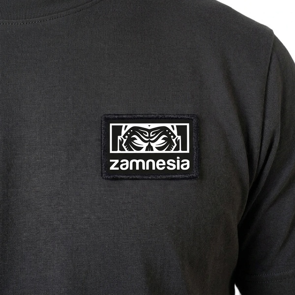 Zamnesia Icon T-Shirt mit Grafik | Grau