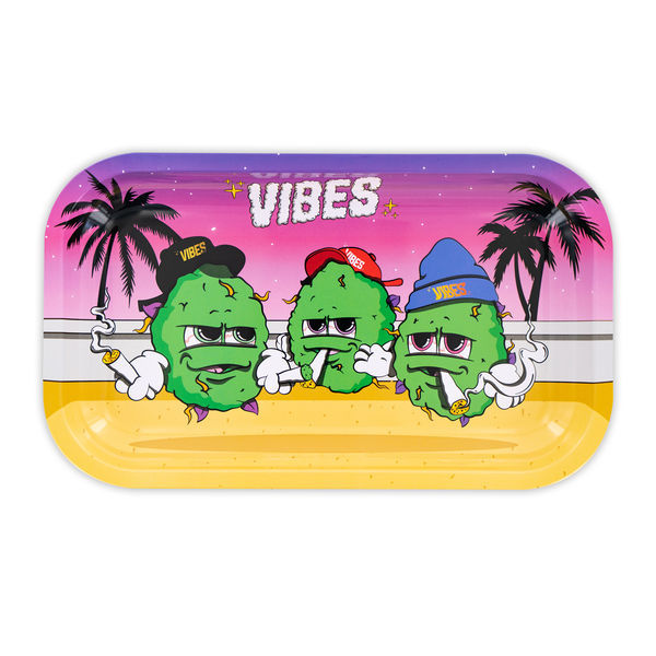 Mittelgroße Drehunterlage aus Metall (Vibes)