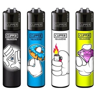 Feuerzeug Cartoon Hands (Clipper)