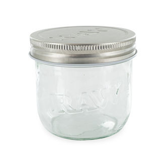 Geruchsdichte Hülle & Glas (RAW)