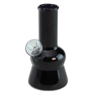 Durchsichtige Mini-Glasbong