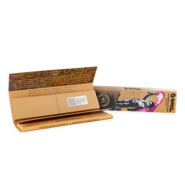 G-Rollz ungebleichte extradünne Blättchen + Tips