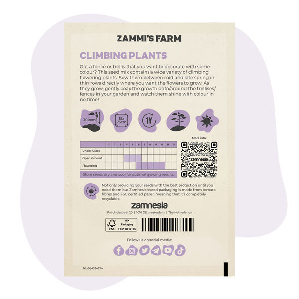 Kletterpflanzen Samenmischung
