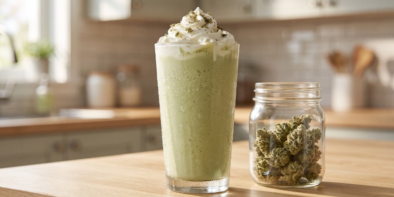 Mit Cannabis versetzte Getr&auml;nke