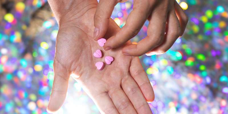 Nimm Drogen nur selten