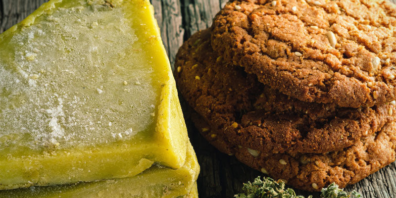 Bereite Etwas Kief-Butter Zu Kief-Butter