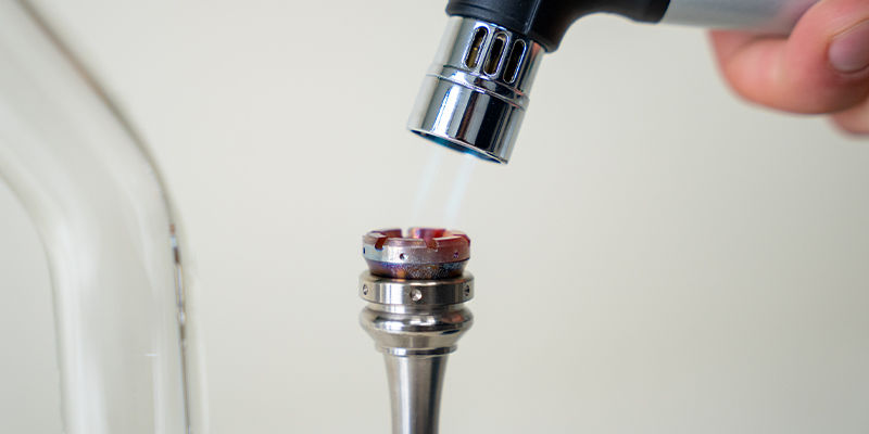 Dabbing: Hitzefester Nagel Dabbing: Hitzefester Nagel