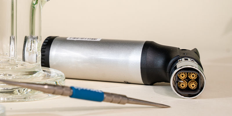 Dabbing: Gasbrenner Dabbing: Gasbrenner