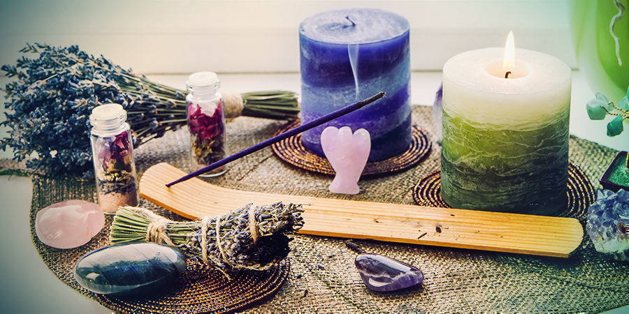 Einen Kleinen Persönlichen Altar Ein Einen Kleinen Persönlichen Altar Ein