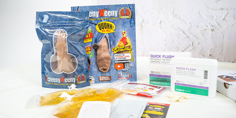 Produkte zum Bestehen von THC-Drogentests