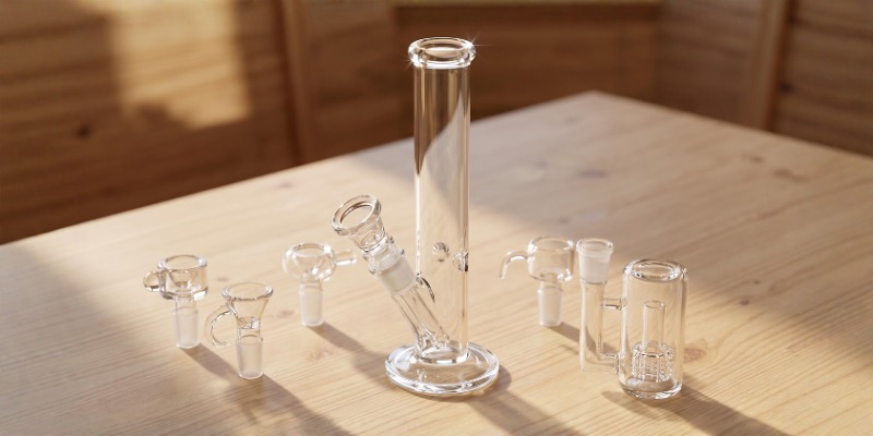 Glasbong Zylinder