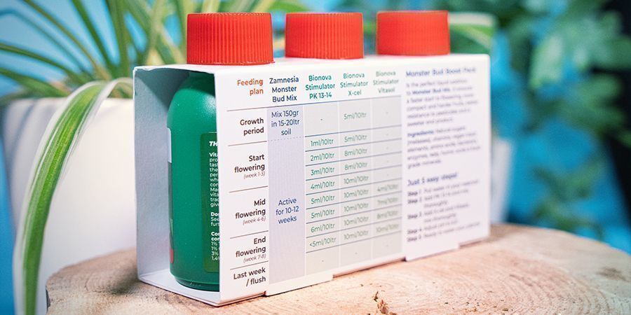 Nährstoffplan Monster Bud Boost Pack Nährstoffplan Monster Bud Boost Pack