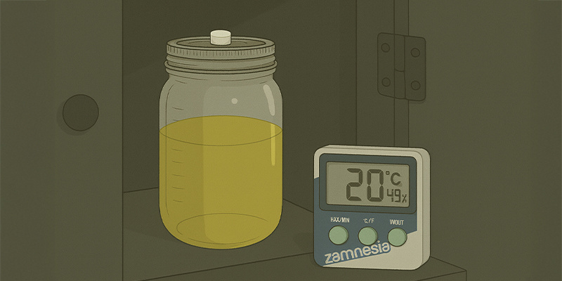 5. Sporen inkubieren 5. Sporen inkubieren
