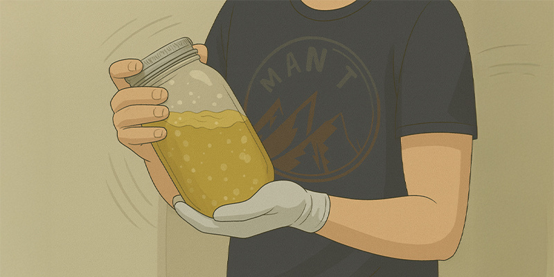 6. Flüssigkultur mit Sauerstoff versorgen 6. Flüssigkultur mit Sauerstoff versorgen