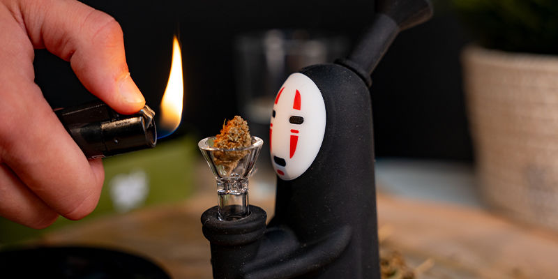 Silikonbong Ohngesicht