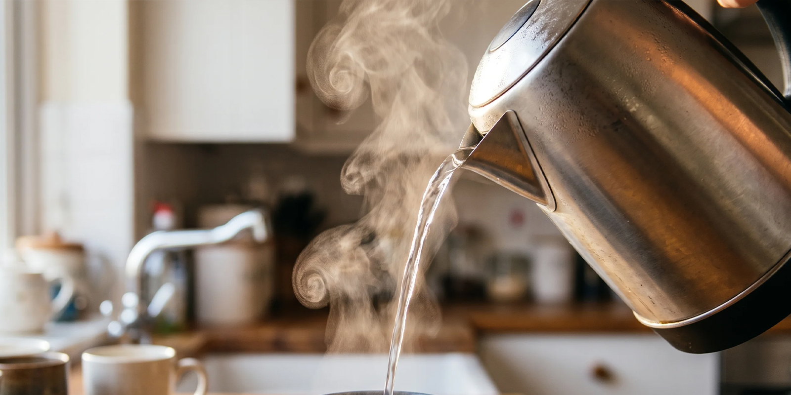 Wasser aufkochen und abkühlen lassen Wasser aufkochen und abkühlen lassen