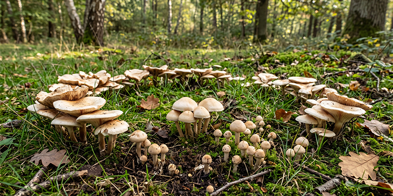 Wie Magic-Mushroom-Patches in der Natur entstehen Wie Magic-Mushroom-Patches in der Natur entstehen