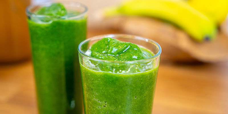 Grüner Kratom-Smoothie