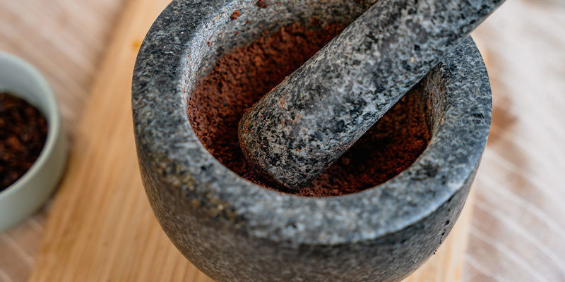 9. Gib Das Pulver In Einen Mörser 9. Gib Das Pulver In Einen Mörser