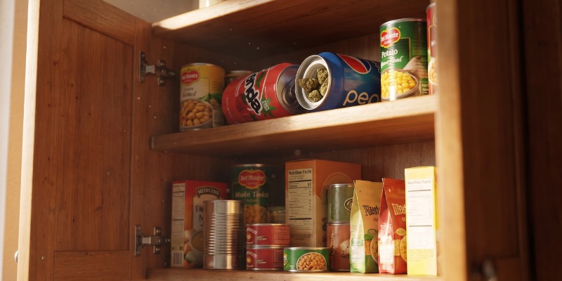 Der K&uuml;chenschrank