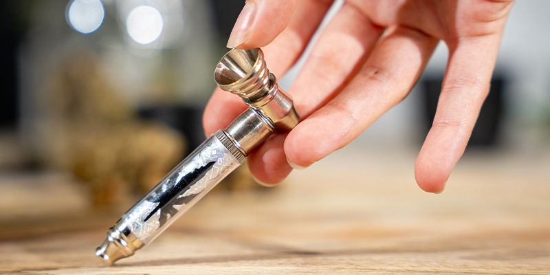 Metallpfeife Hologramm Metallpfeife Hologramm