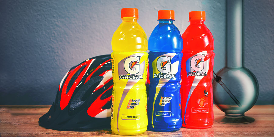 Bongwasseralternativen: Gatorade Bongwasseralternativen: Gatorade
