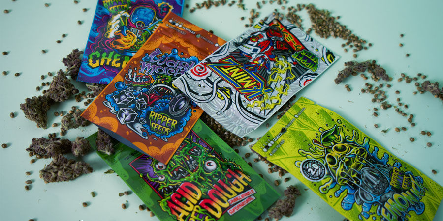 Samen Ripper Seeds verpackt