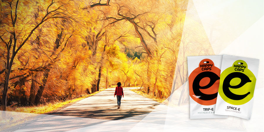 Psychedelisch Happy Caps: Psychedelisch