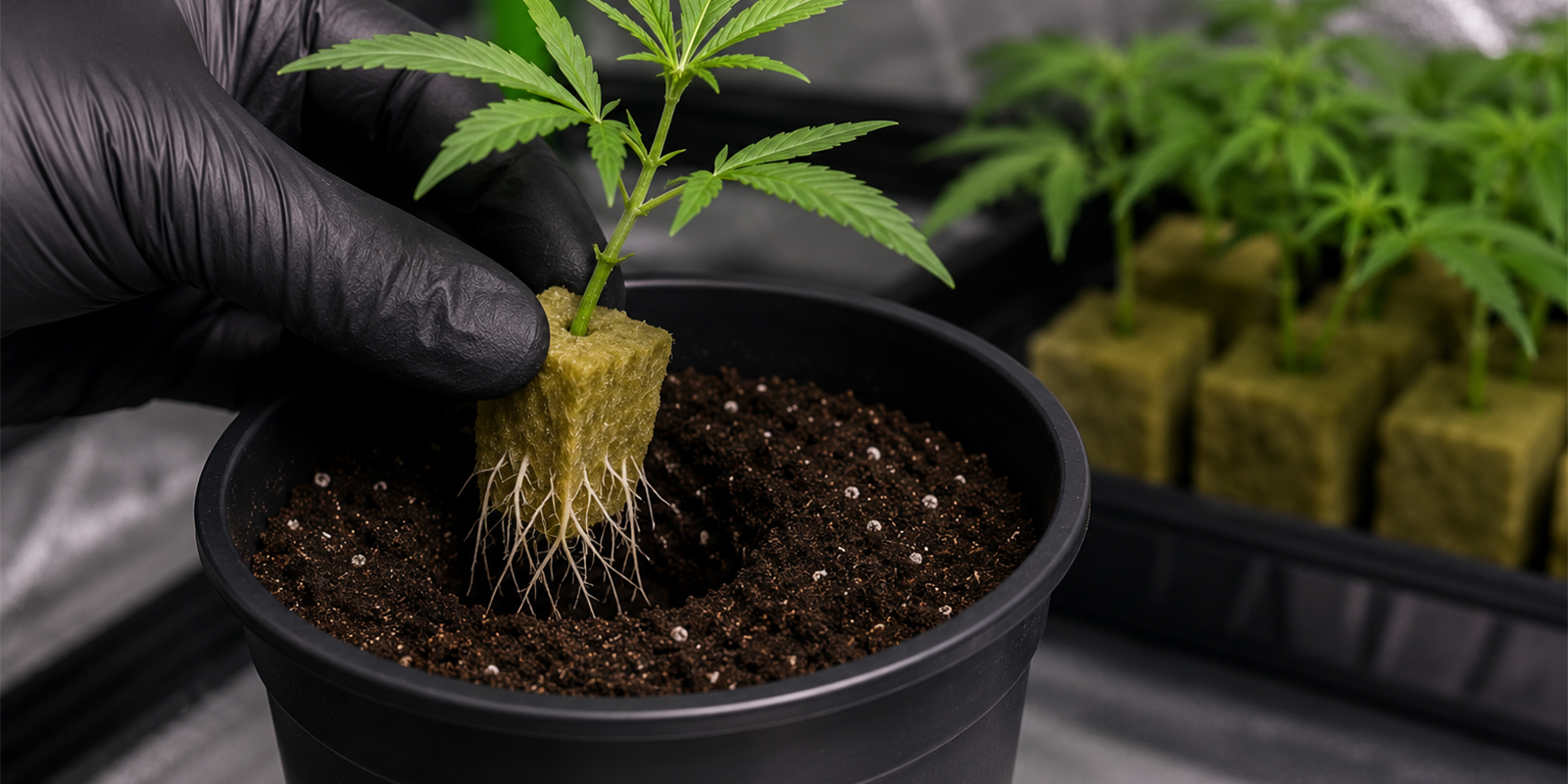 Wann du Cannabis-Stecklinge umtopfen solltest