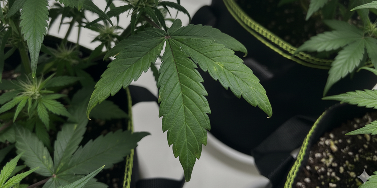 Wie nach unten gebogene Blätter aussehen