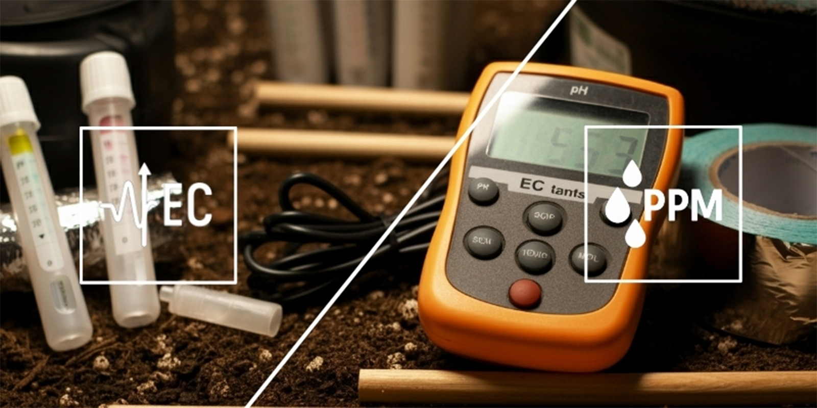 EC vs. PPM – wo liegt der Unterschied? EC vs. PPM – wo liegt der Unterschied?