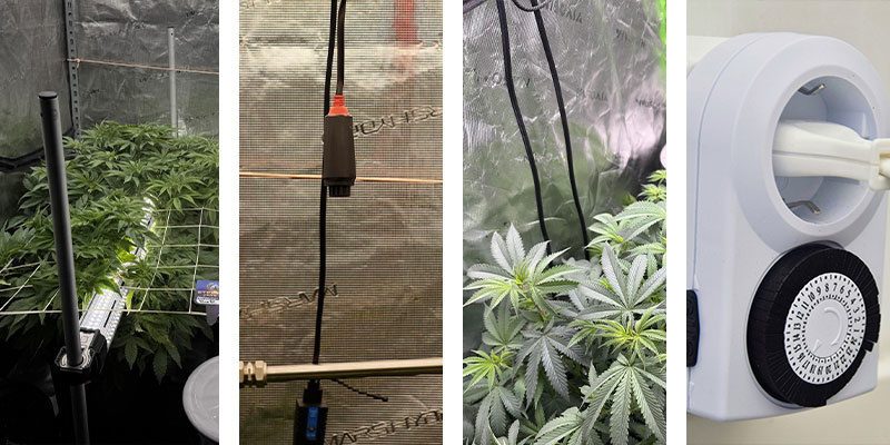 Schritt 2: Installation der Undercanopy-Growlampen