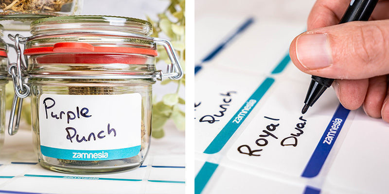 Klebeetiketten (Zamnesia) 50pcs Klebeetiketten (Zamnesia) 50pcs