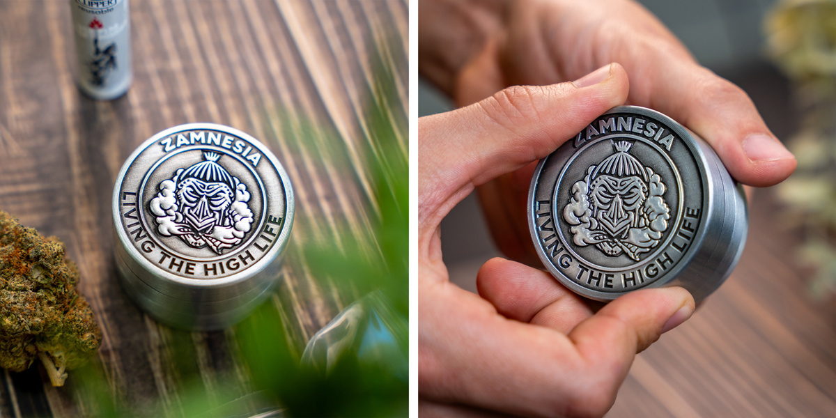 High Life metall-Grinder - Zamnesia: Perfektes Grinden