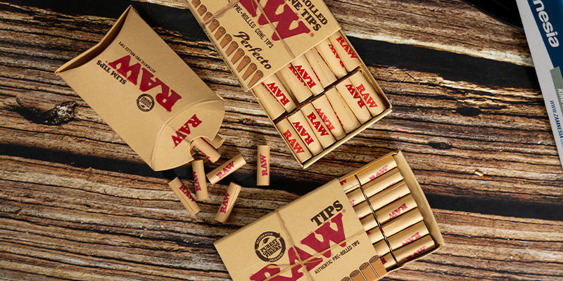 Eindrehfilter Raw Vorgerollt Eindrehfilter Raw Vorgerollt