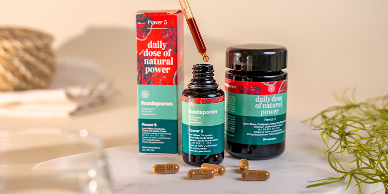 Power 5 Pilz-Tinktur (Foodsporen) Power 5 Pilz-Tinktur (Foodsporen)