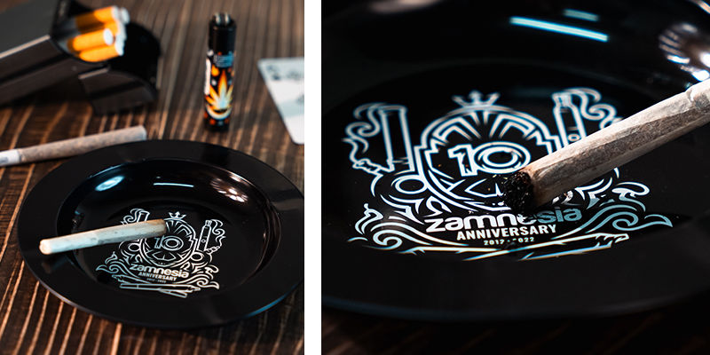 Metall-aschenbecher X (Zamnesia) Metall-aschenbecher X (Zamnesia)