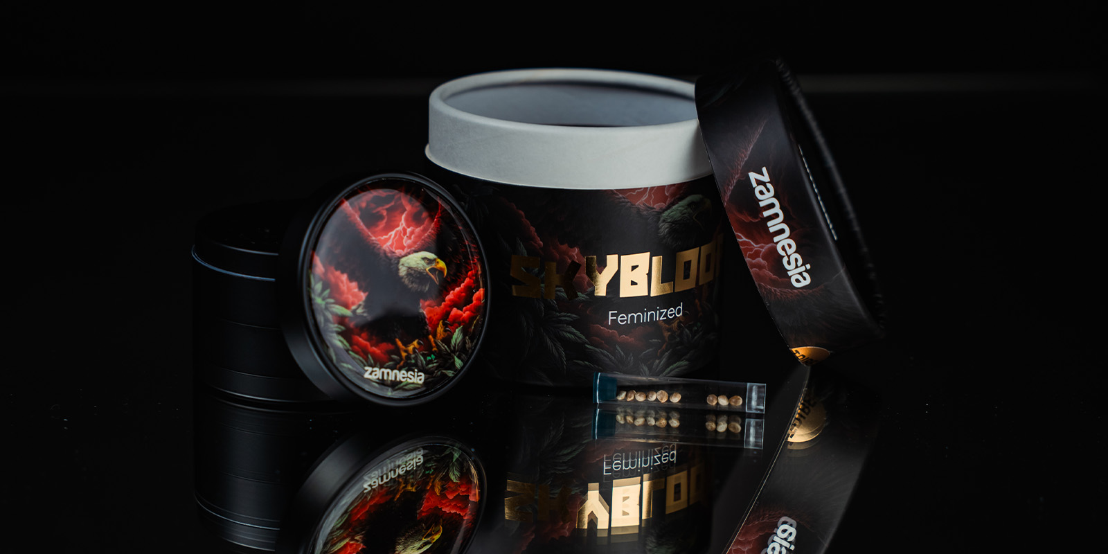 Skyblood - Zamnesia Seeds: Landrassen-Power und OG-Flair