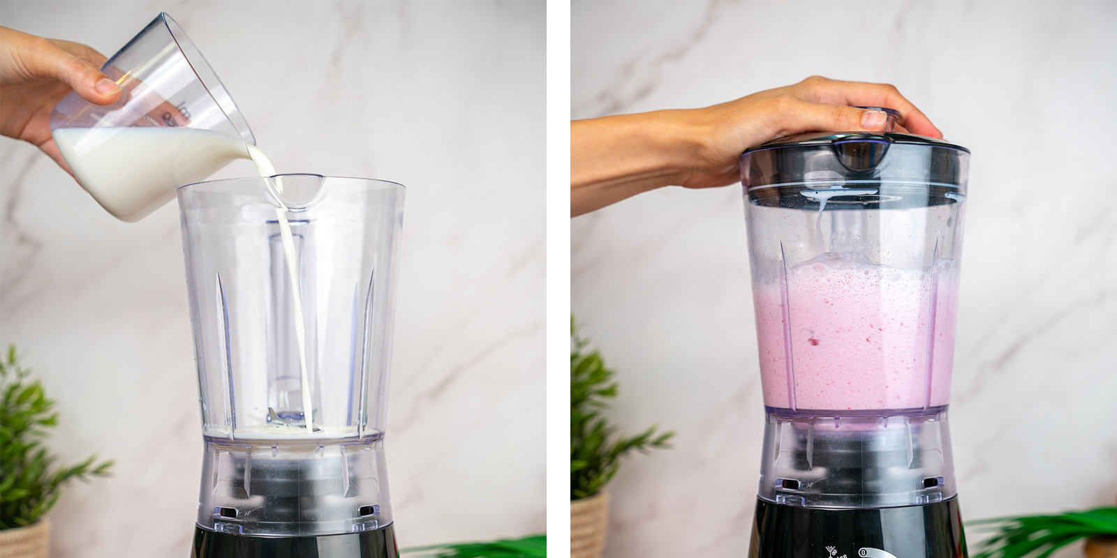 Schritt 2: Milchshake mixen