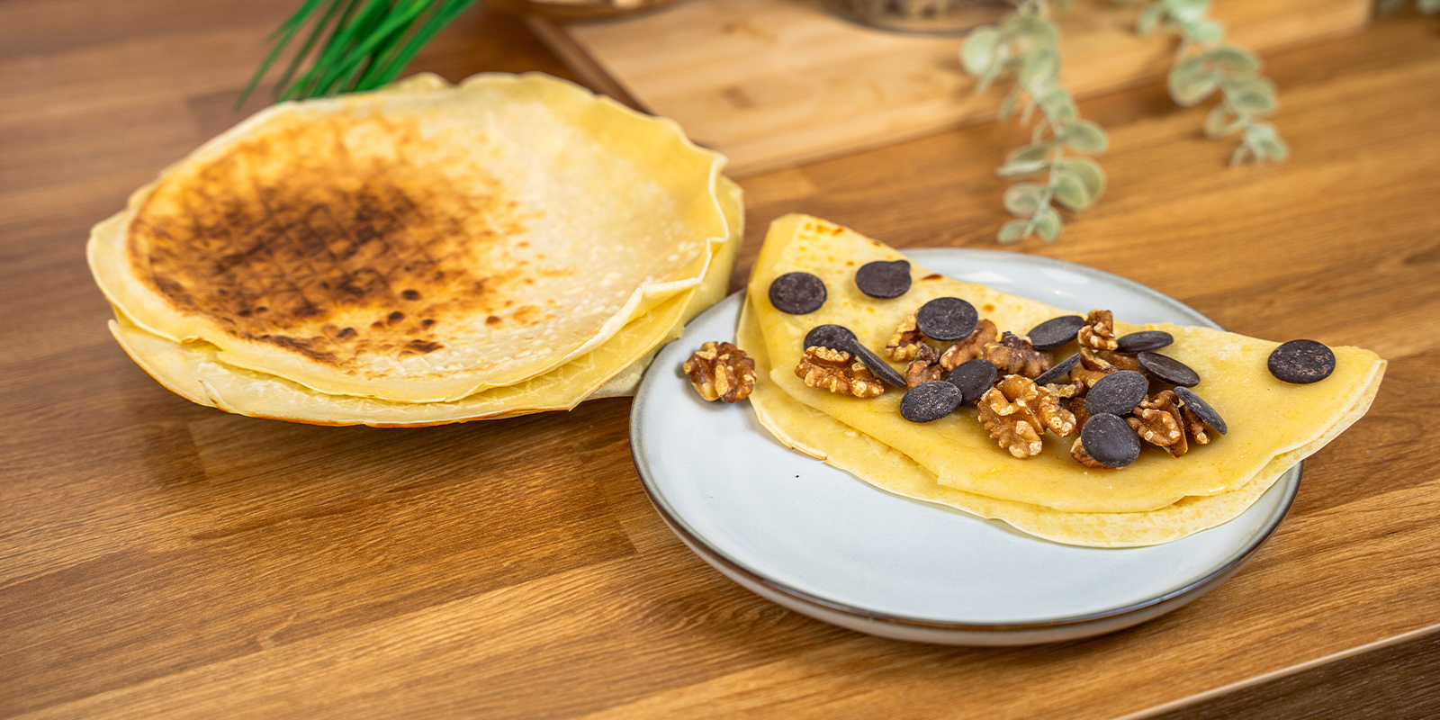 Sofort mit deinen Lieblingstoppings servieren (siehe unten)!