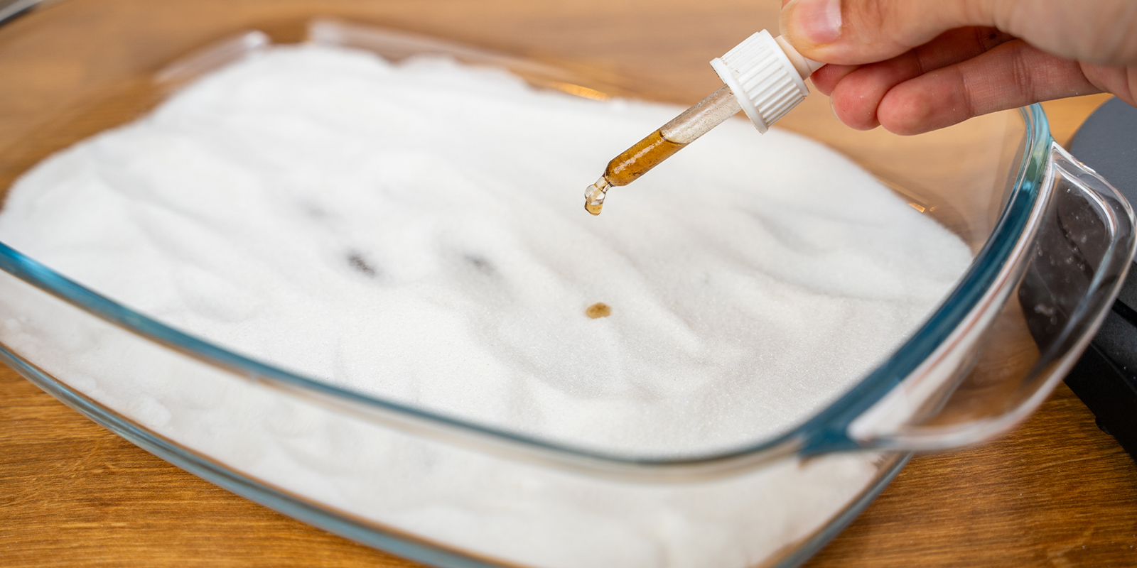 Schritt 1: Zucker und Tinktur mischen