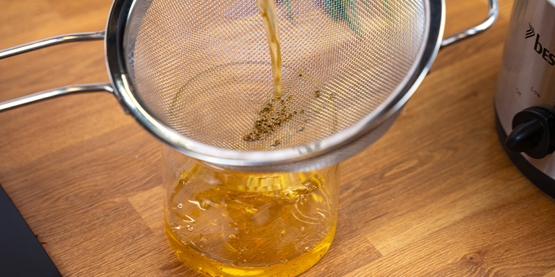 Schritt 3: Abseihen & lagern