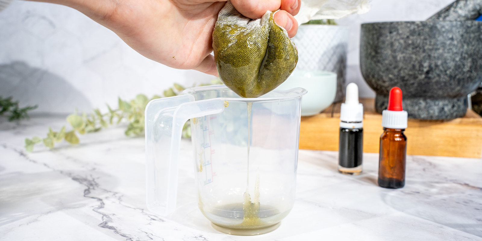 Schritt 3: Abseihen & filtern Schritt 3: Abseihen & filtern