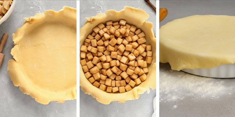 Kuchen zusammensetzen